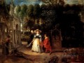 Rubens In His Garden With Helena Fourment Baroque Peter Paul Rubens